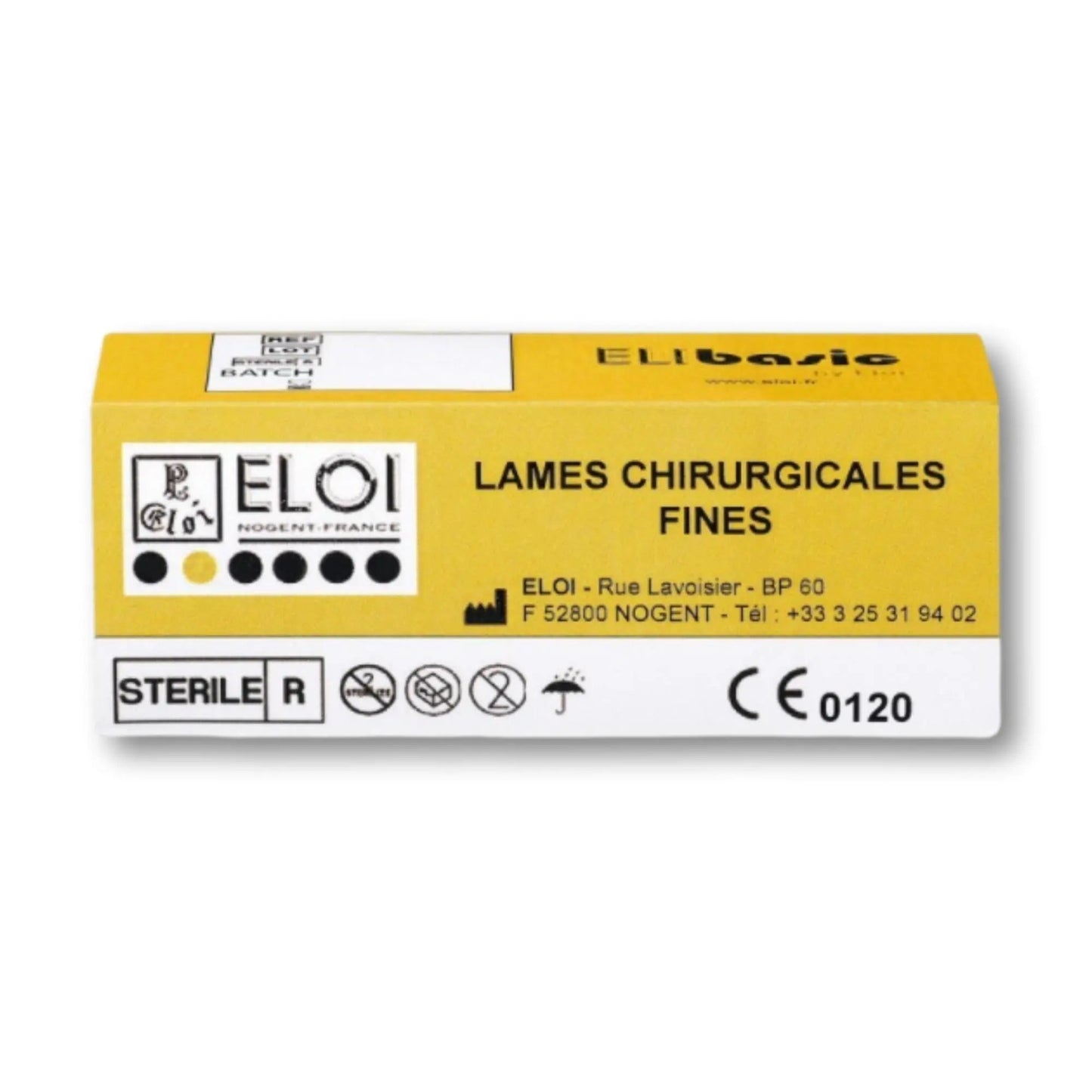 25 lames de burin Elibasic by Eloi - My Podologie