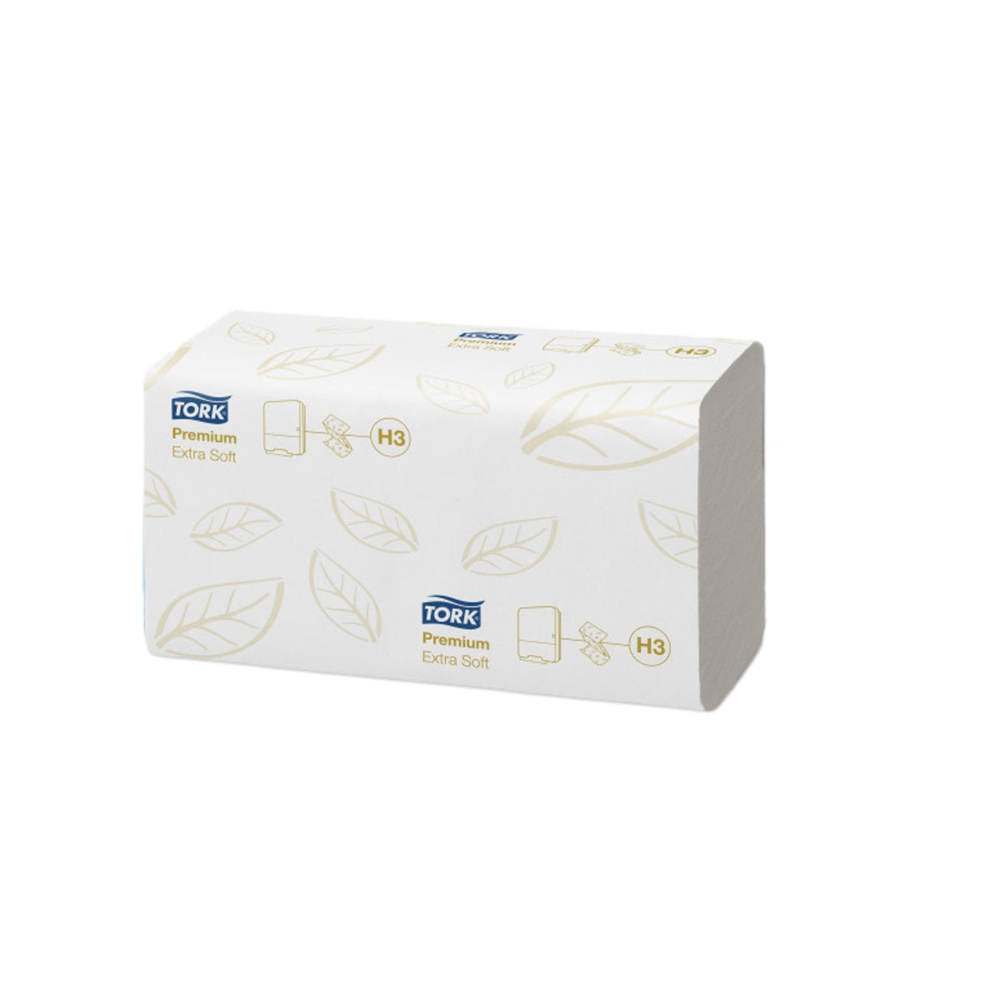 Distributeur blanc d'essuie-mains papier - Système H3 - Pliage C/Z - Tork