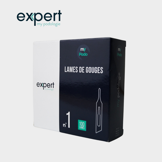 100 Lames de gouges stériles - Expert - My Podologie