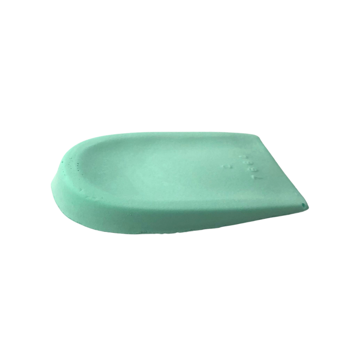 Talonnette en mousse latex avec léger rebord autour du talon - Vert