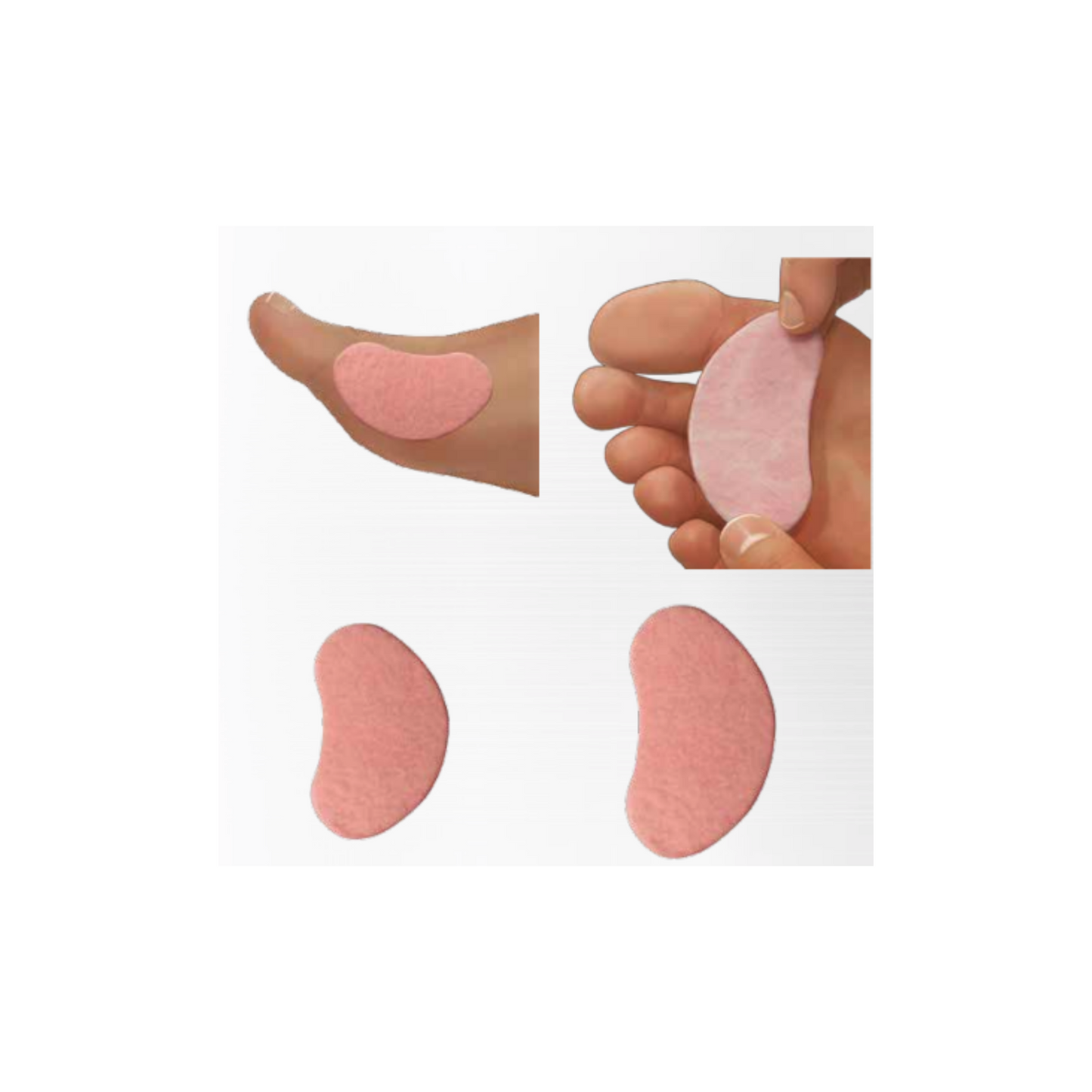 Bandages pré-découpés Fleecy Web Adhésif - 2,6 mm - Fresco