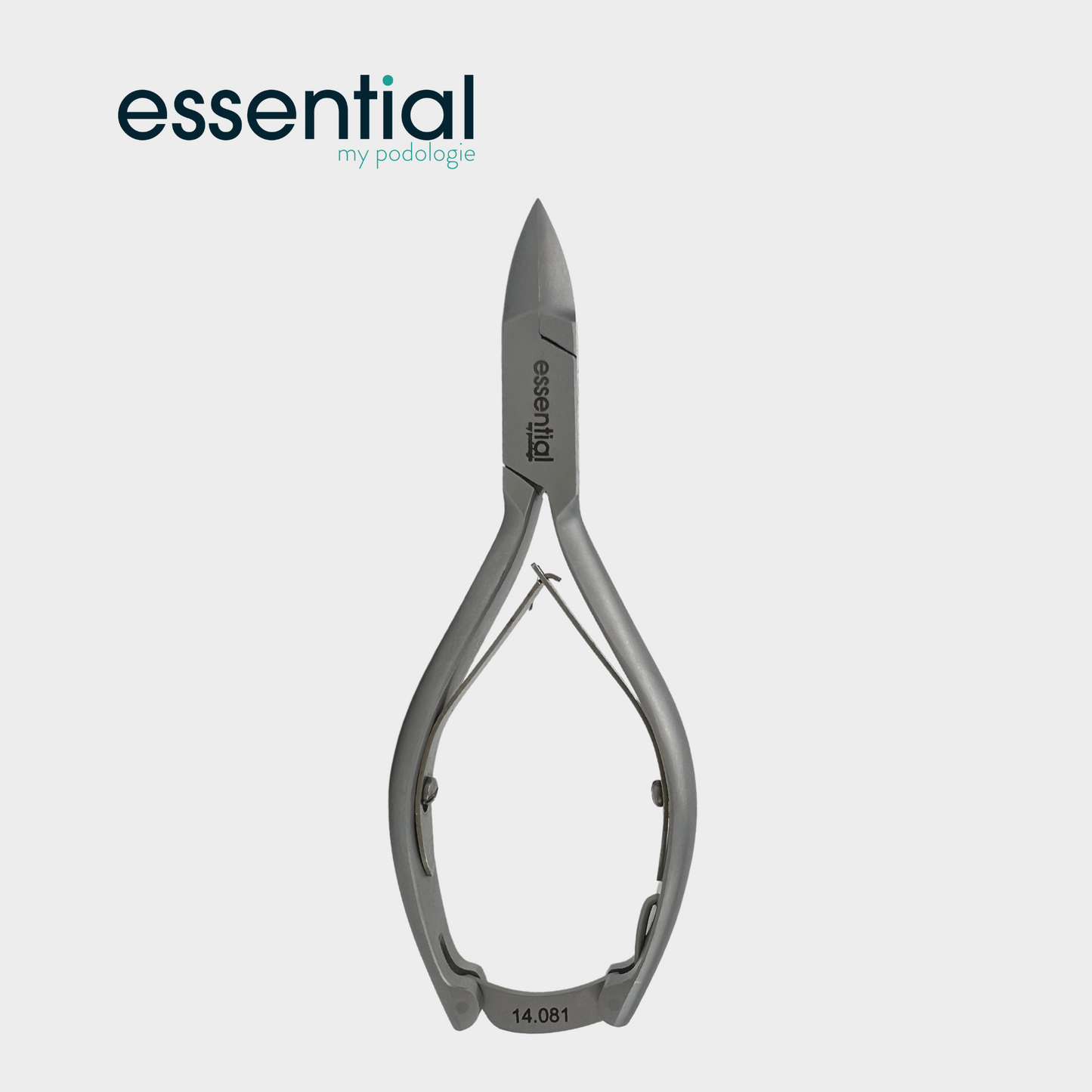 Pince à ongles - Coupe droite - Mors effilés - 13,5 cm - Inox - Bec droit - Essential by My Podologie