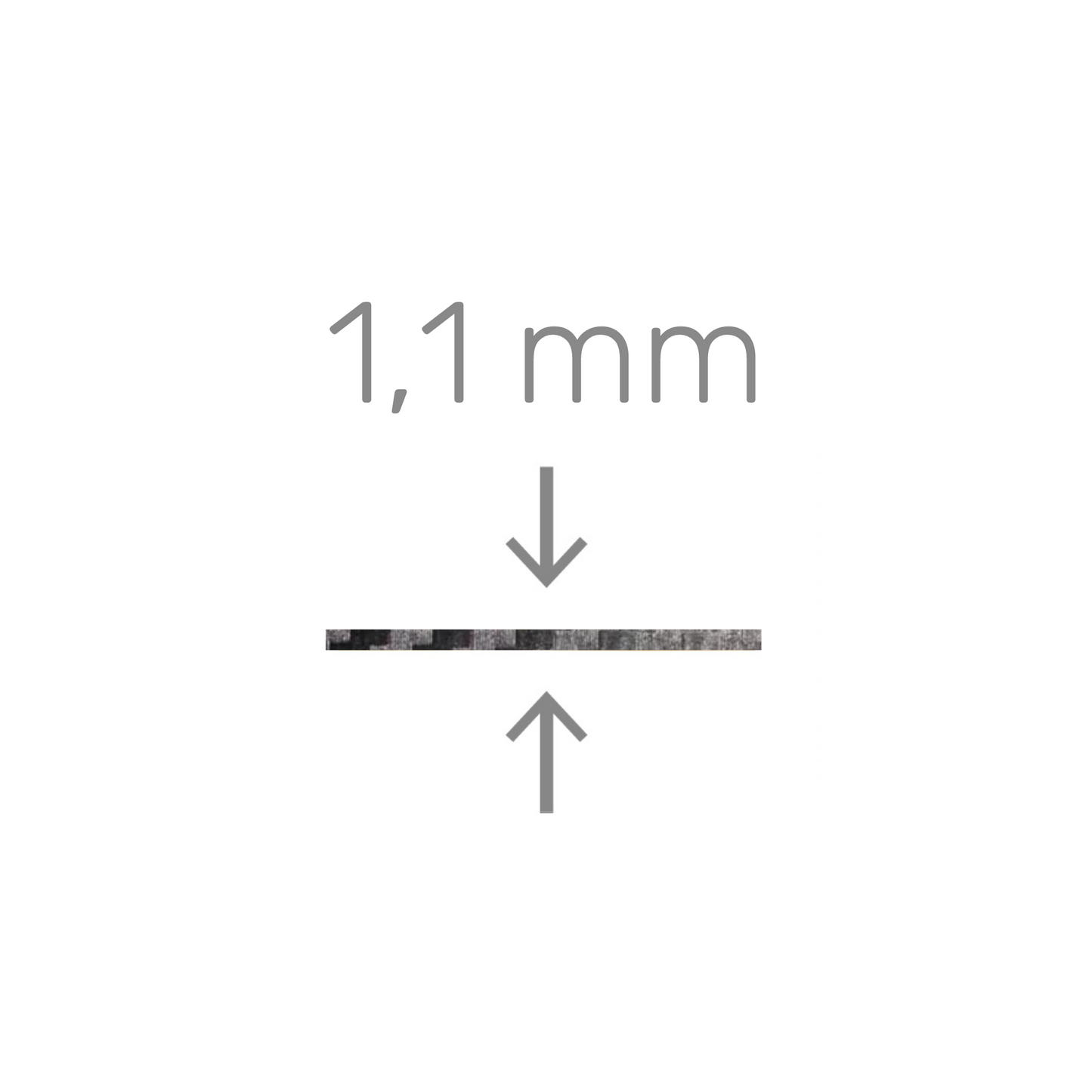 My Résine Carbone - Résine de carbone - 1,1 mm - Flex