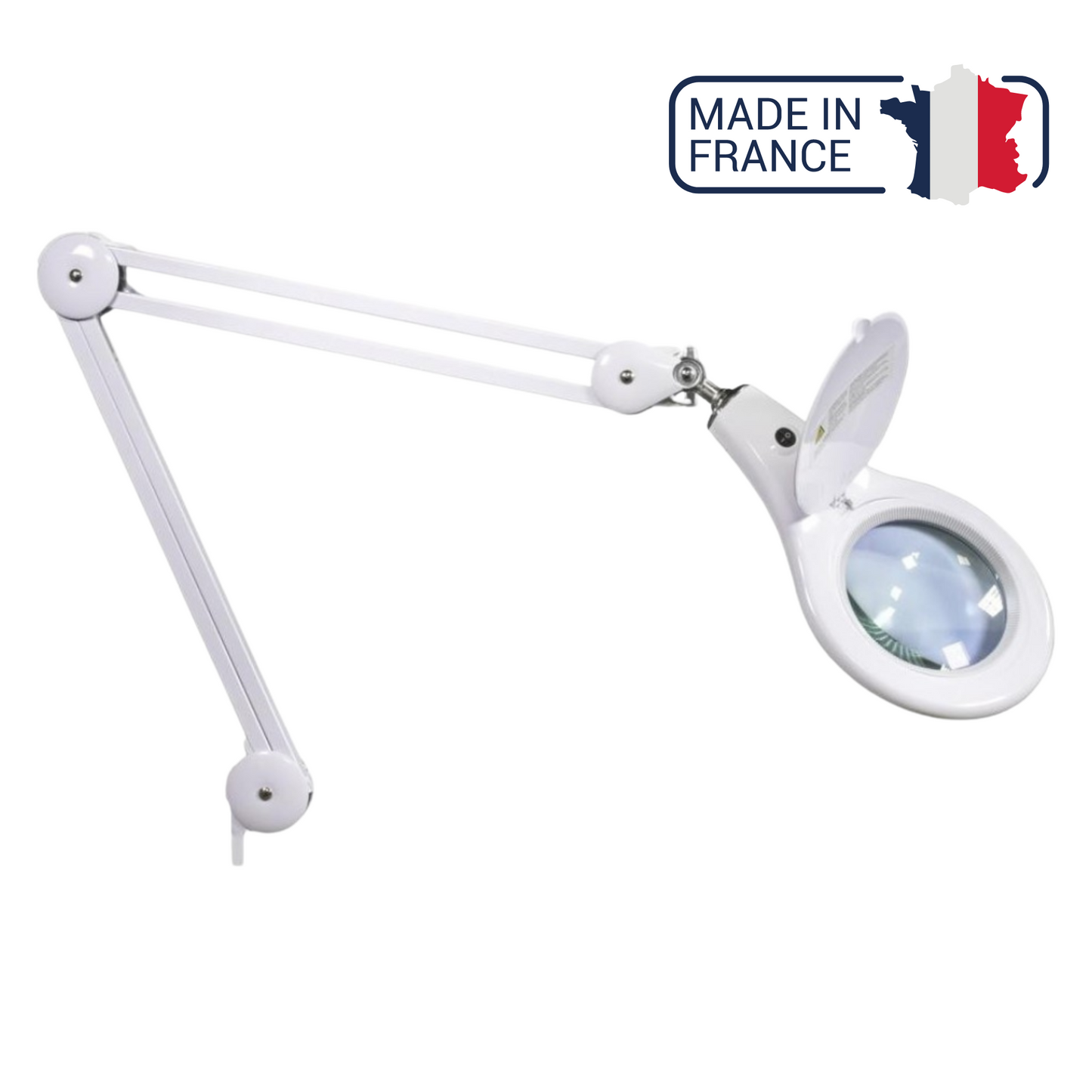 Lampe loupe LID Vera LED 4W sur pied à roulettes