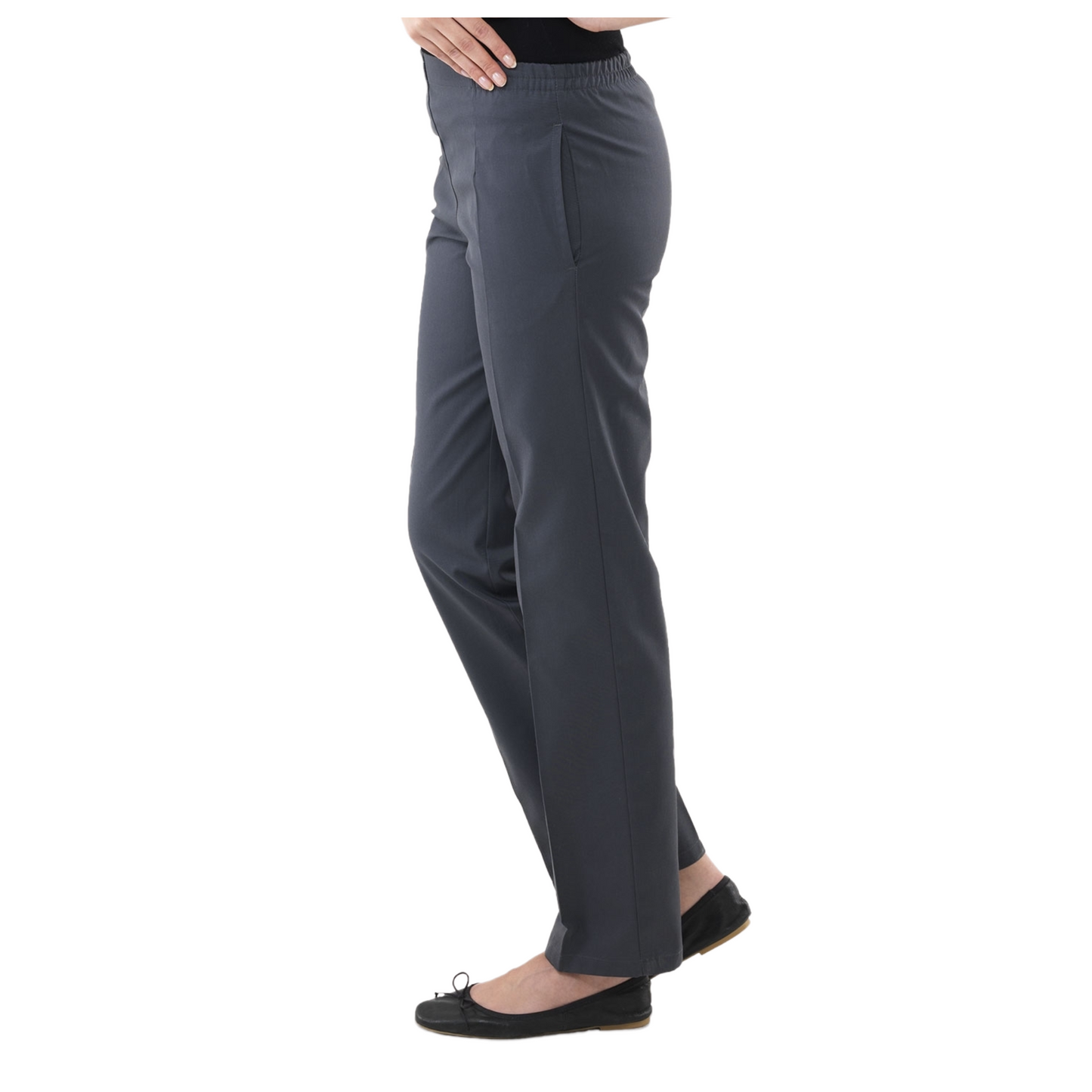 Manhattan - Pantalon - Femme - Ceinture élastique - Sans poche