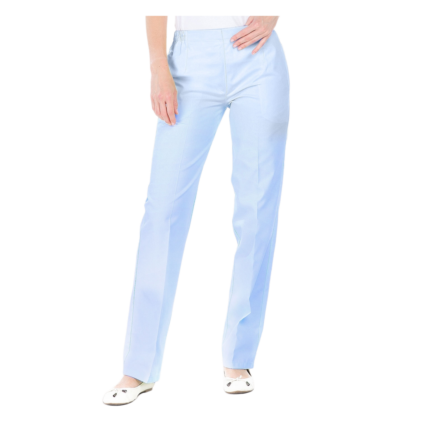 Manhattan - Pantalon - Femme - Ceinture élastique - Sans poche