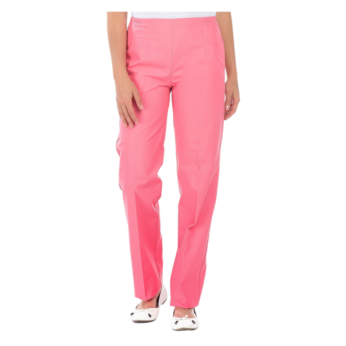 Manhattan - Pantalon - Femme - Ceinture élastique - Sans poche