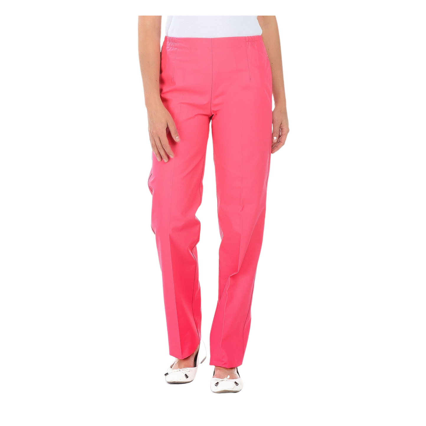Manhattan - Pantalon - Femme - Ceinture élastique - Sans poche