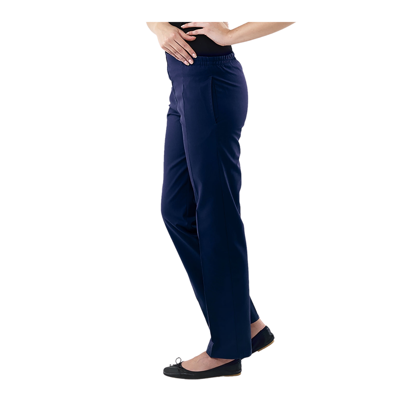 Manhattan - Pantalon - Femme - Ceinture élastique - Sans poche