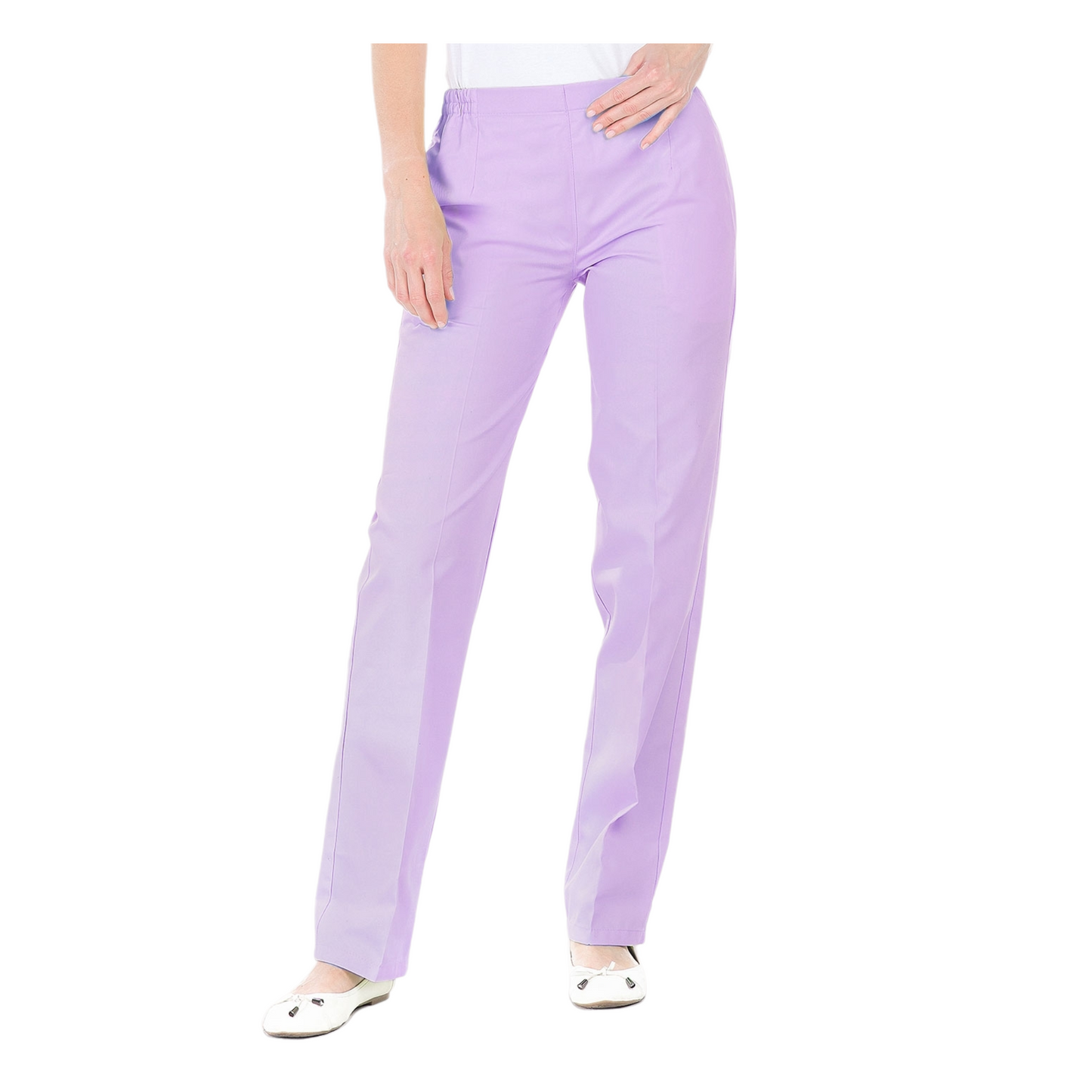 Manhattan - Pantalon - Femme - Ceinture élastique - Sans poche