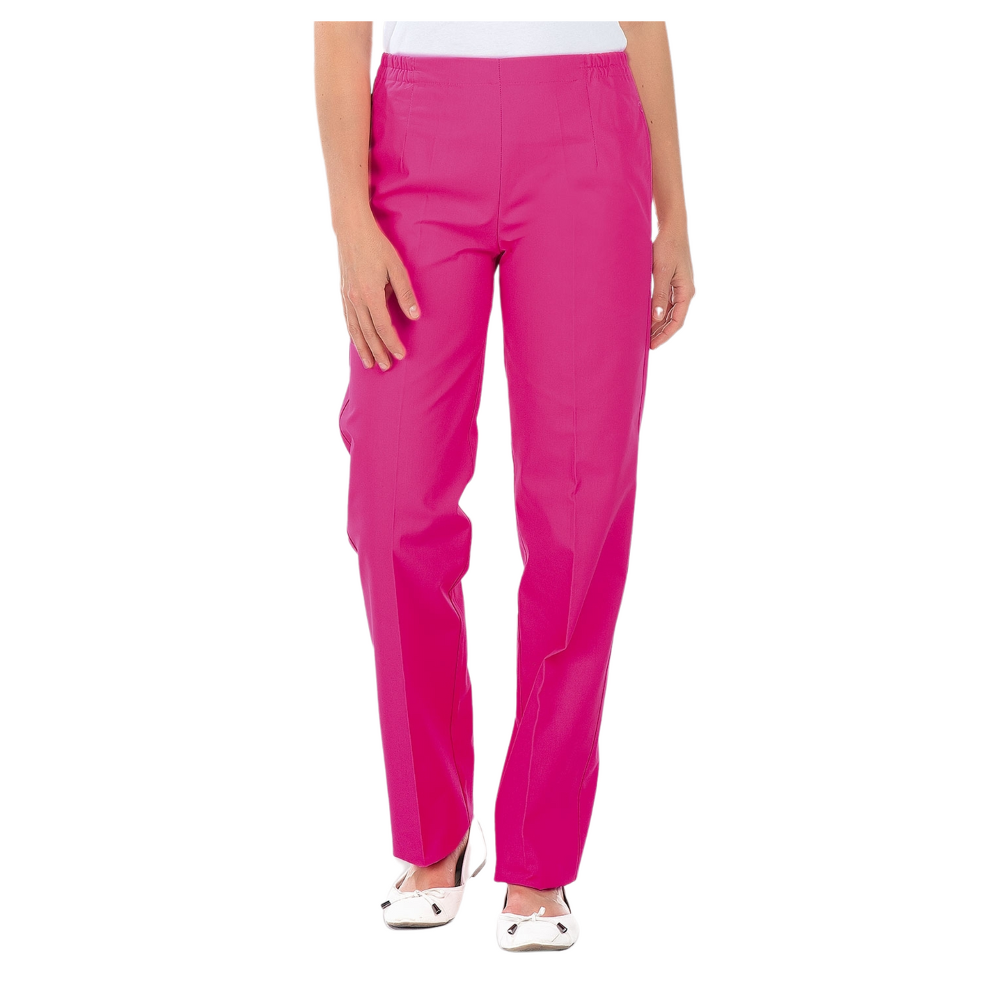 Manhattan - Pantalon - Femme - Ceinture élastique - Sans poche
