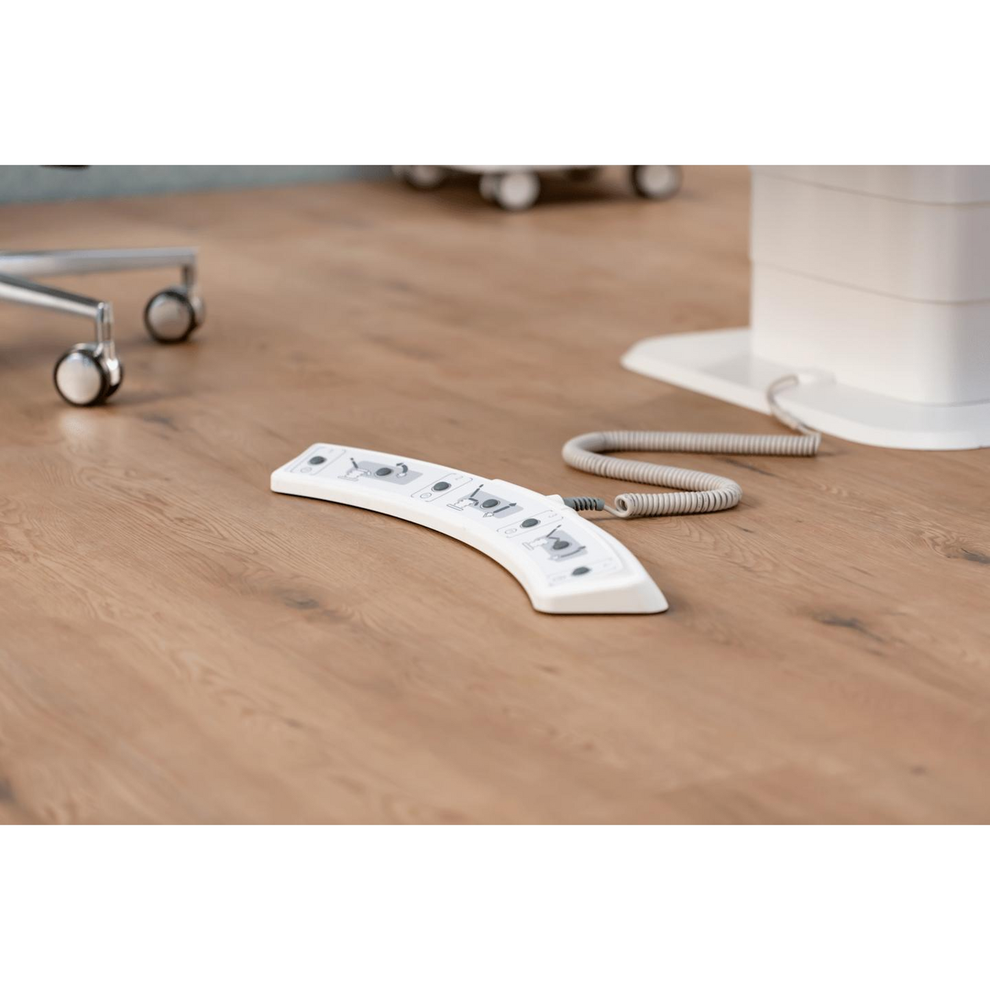 Pédale de commande avec fonction mémoire pour table de soins RUCK® STELLA 3s