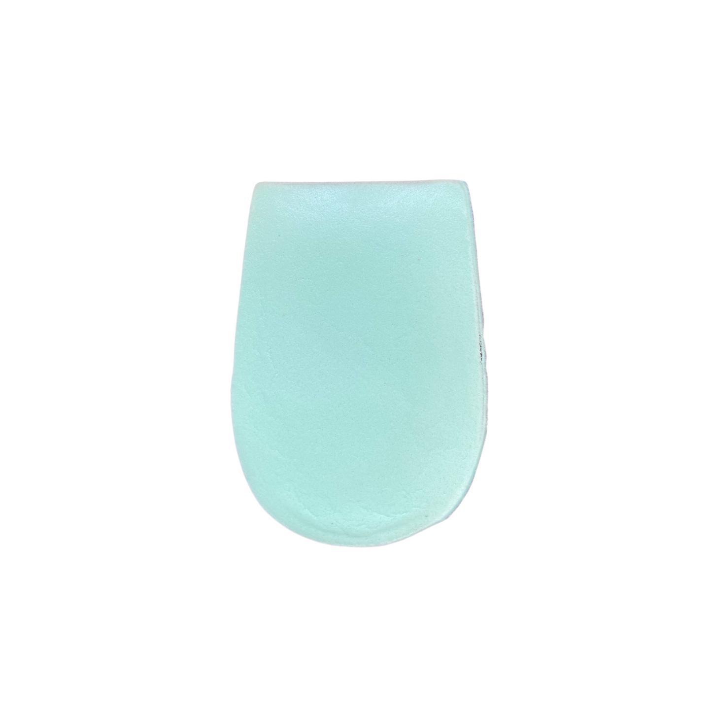 Talonnette en mousse latex avec léger rebord autour du talon - Vert