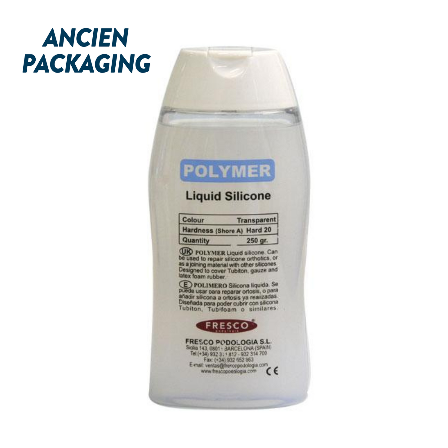 Polymère de silicone liquide - Semi-rigide - 250g - Fresco
