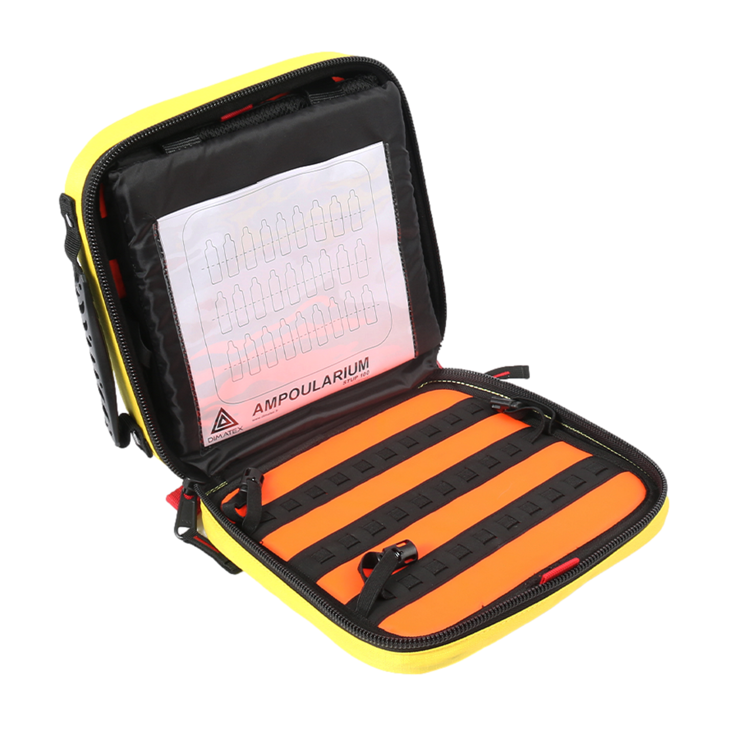 Petit ampoulier Stup Jaune - 3 capacités disponibles - DIMATEX
