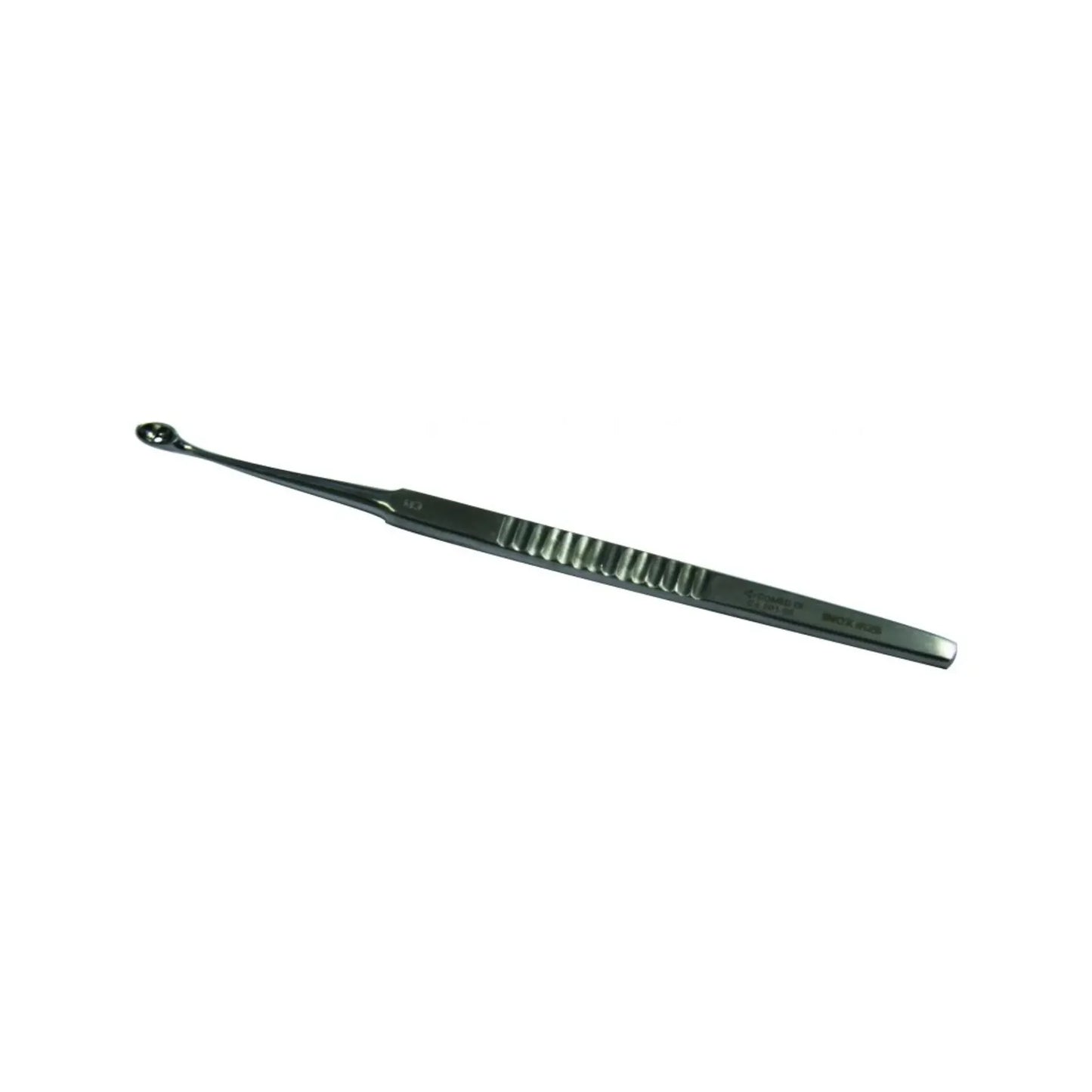 Cureta de pedicura fenestrada Besnier para lupus - 3 mm