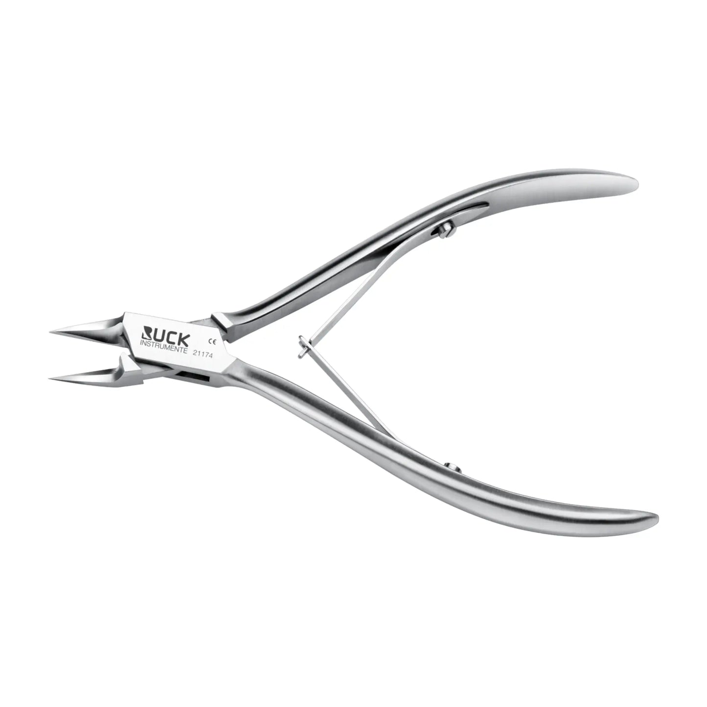 Nail Clippers - Straight Cut 18 mm - Flat and Fine Jaws - 13 cm - Ruck