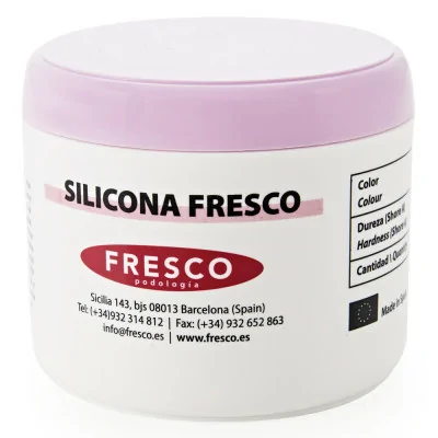 Silicone orthoplastie - Semi-rigide - Shore A 14-16 - Rose clair - 500g - Fresco