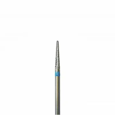 Fraise E0110 Carbure de tungstène - Traitement et finition des ongles - Denture croisée moyenne - 2,3 mm
