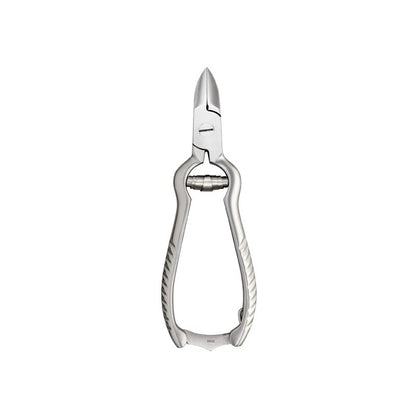 Sécateur à ongles - Coupe concave - Mors effilés - 14 cm - Inox satiné - Elibasic