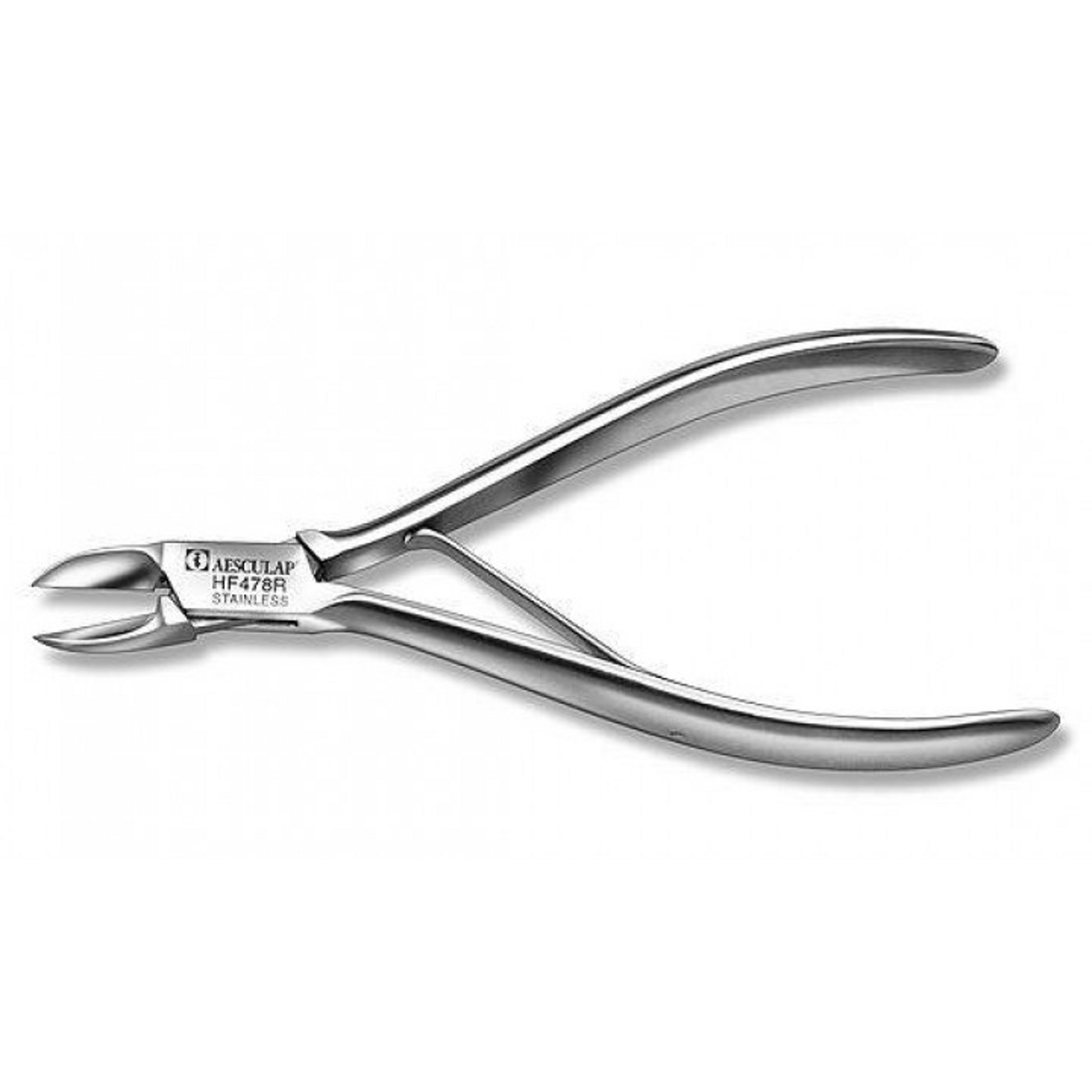 Pince à ongles - Coupe droite - Mors plats - 13 cm - Aesculap
