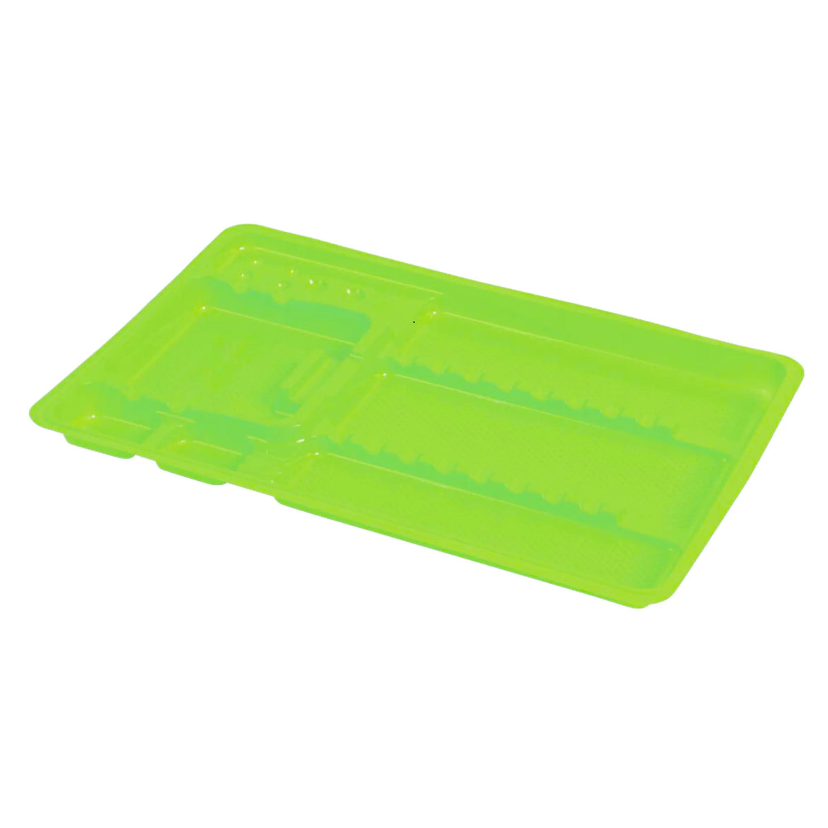 50 single-use care trays with compartments - 3 sizes