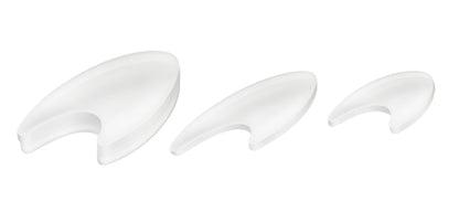 Séparateurs d'orteils en silicone - forme anatomique  - 10 pièces - Ruck