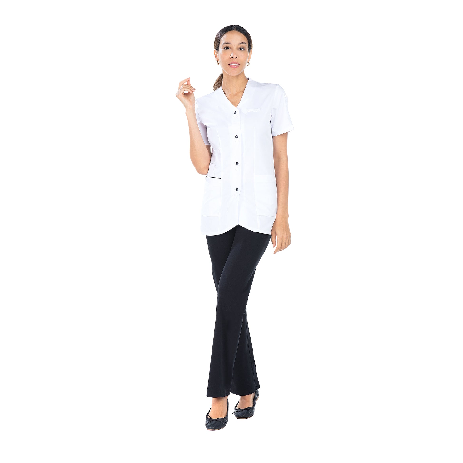Maelle - Tunique - Manches courtes - Femme - 75 cm