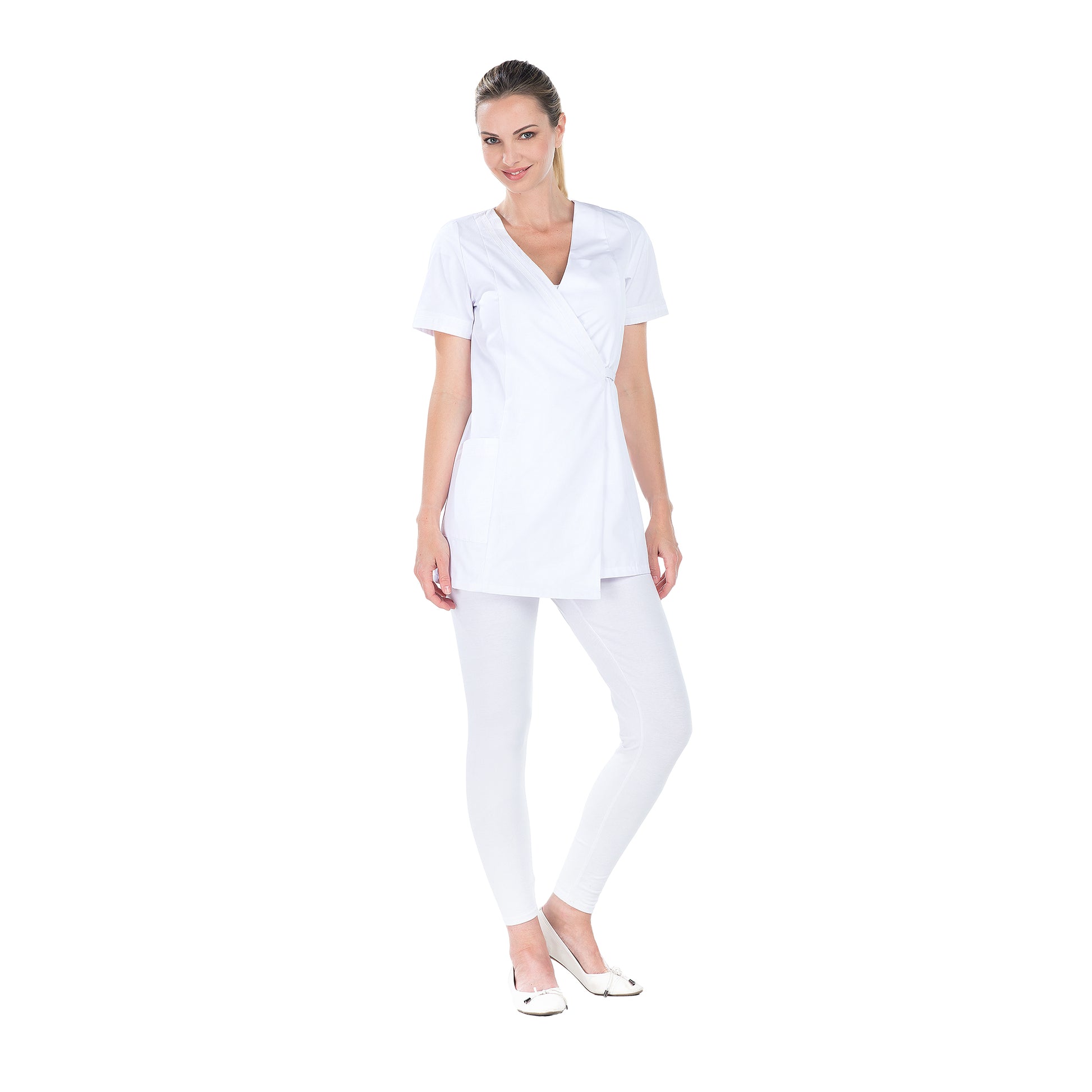 Claudia - Tunique - Manches courtes - Femme - 75 cm