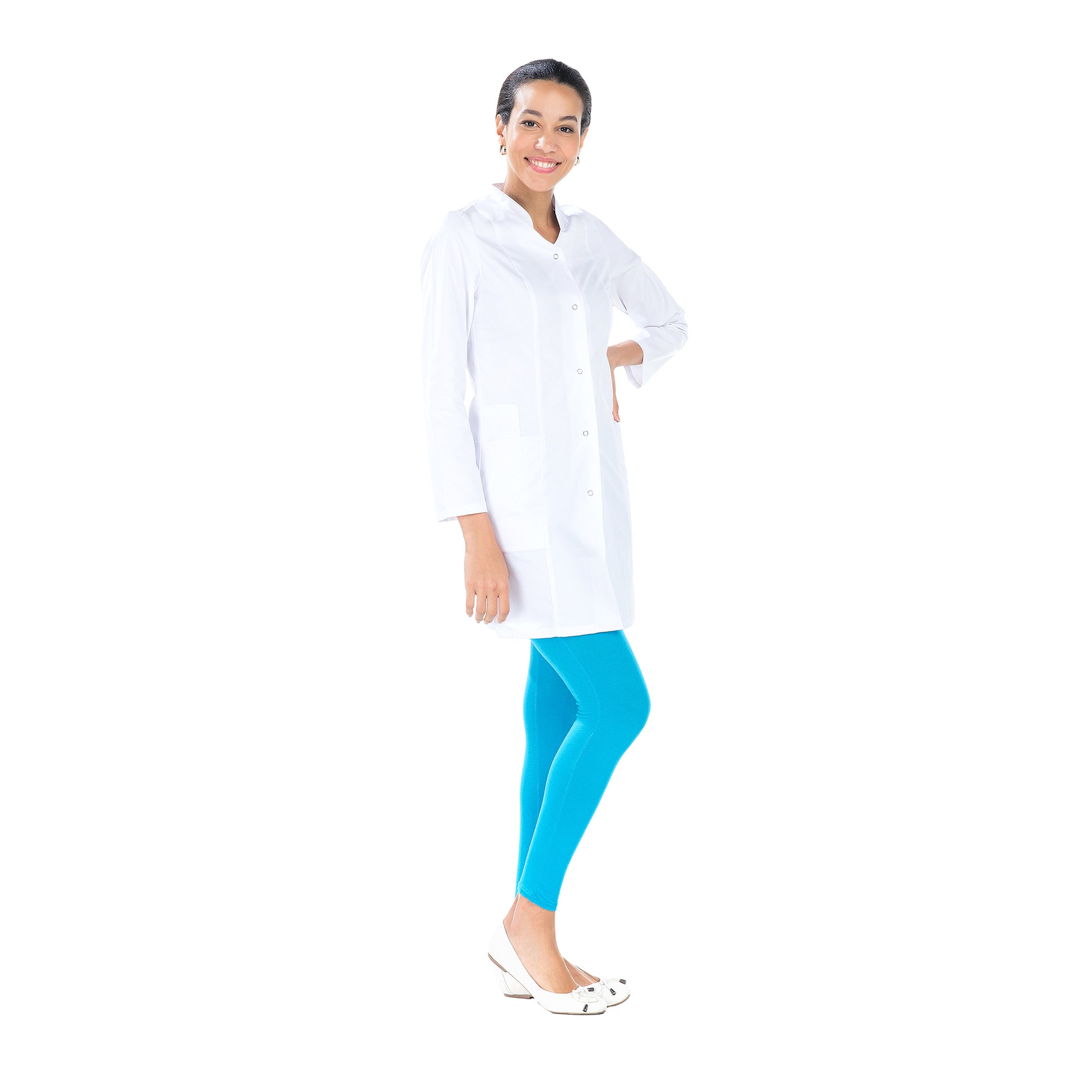 Candice - Blouse 3/4 - Manches longues - Femme - 85 cm