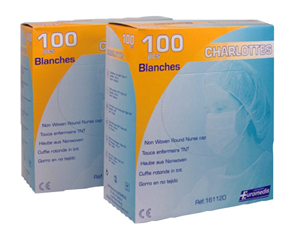 Charlottes - Boîte distributrice de 100 pièces