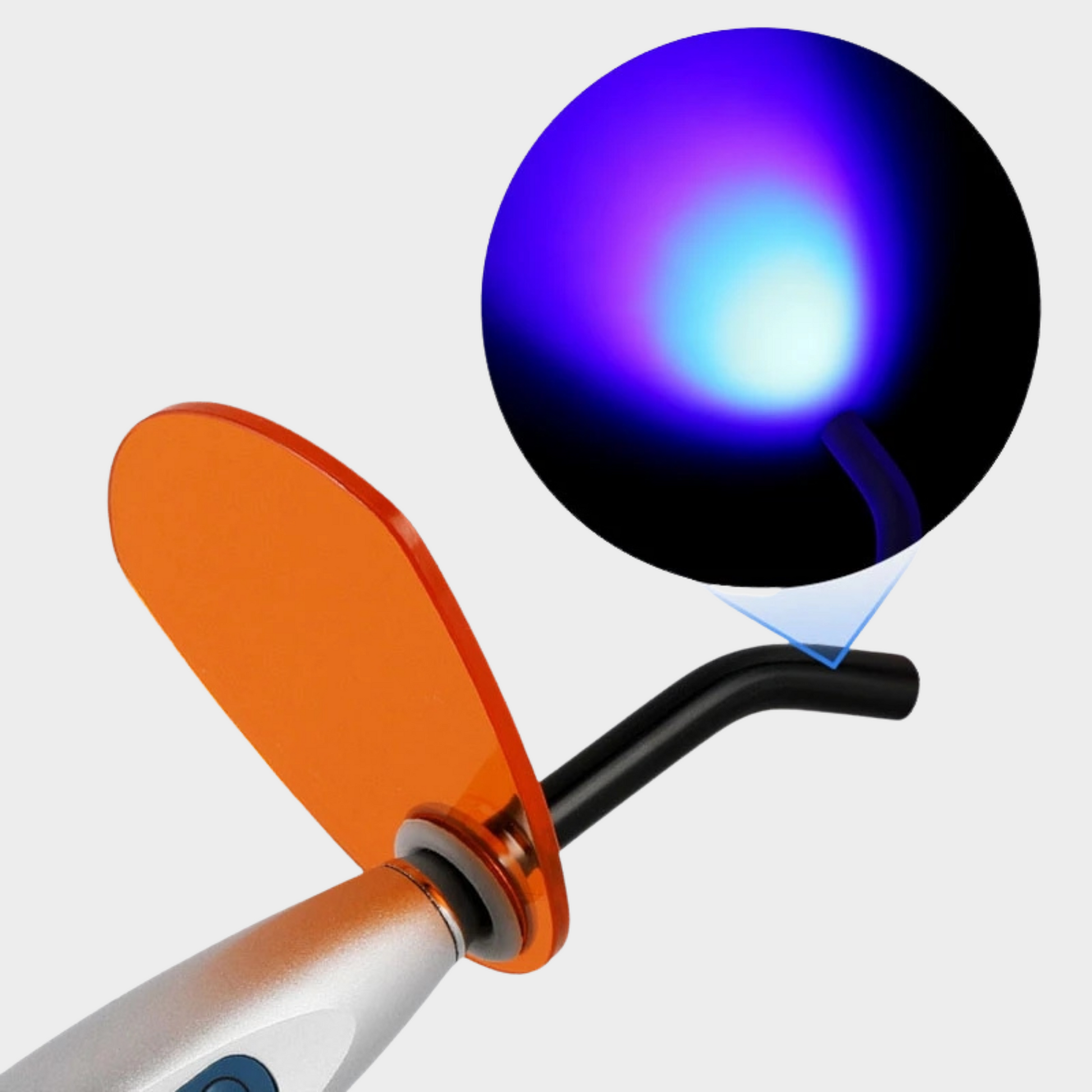Lampe LED à photopolymériser - Sans fil - 1500 mW / cm² - 6 coloris disponibles