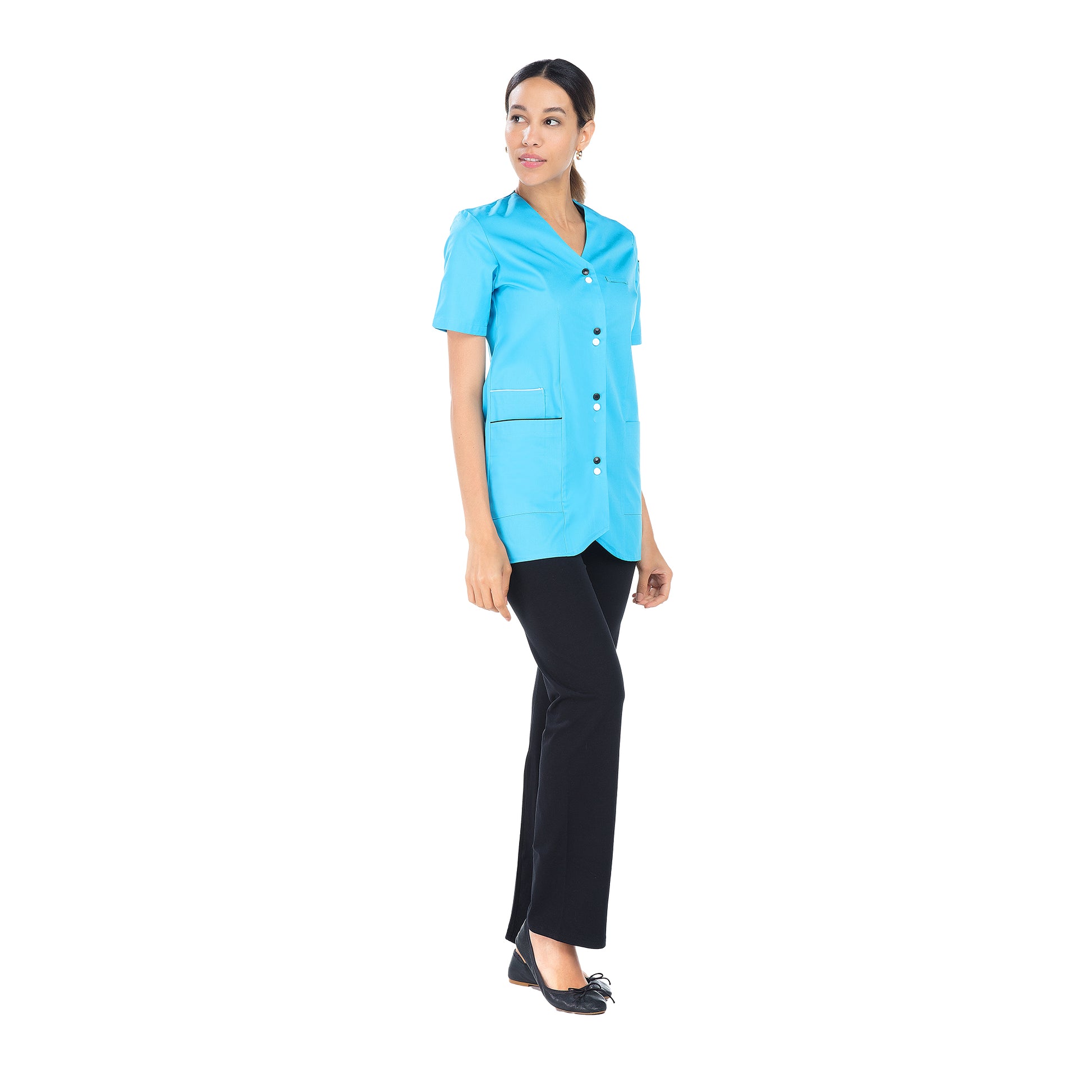 Maelle - Tunique - Manches courtes - Femme - 75 cm