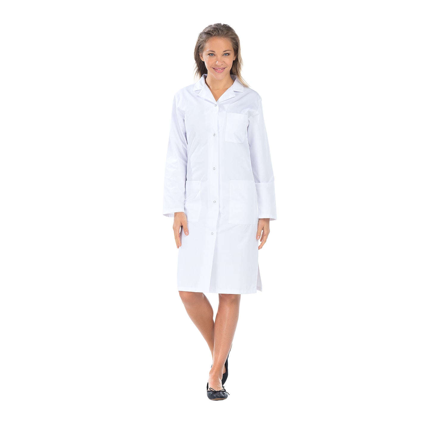 Ariane - Blouse longue - Manches longues - Femme - 105 cm