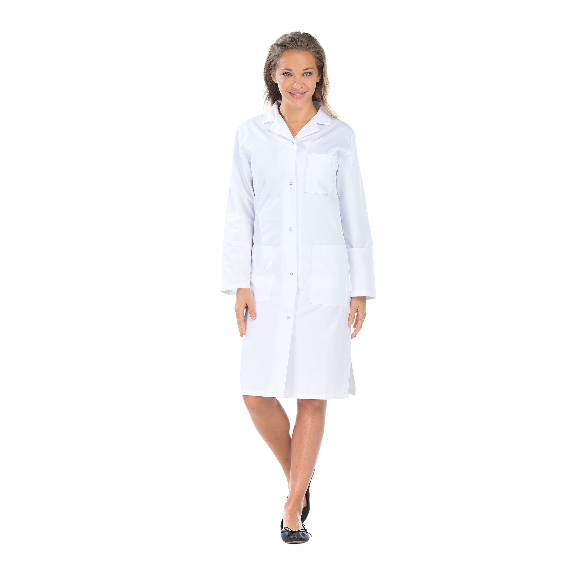 Ariane - Blouse longue - Manches longues - Femme - 105 cm