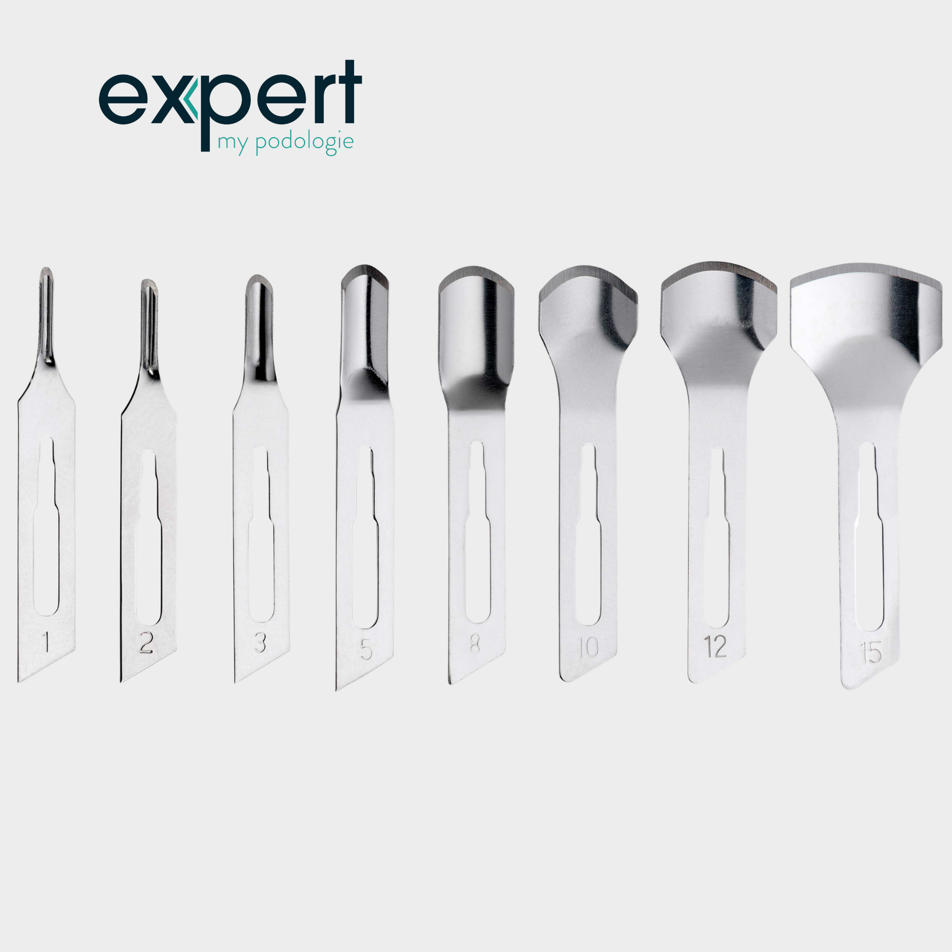 100 Lames de gouges stériles - Expert - My Podologie