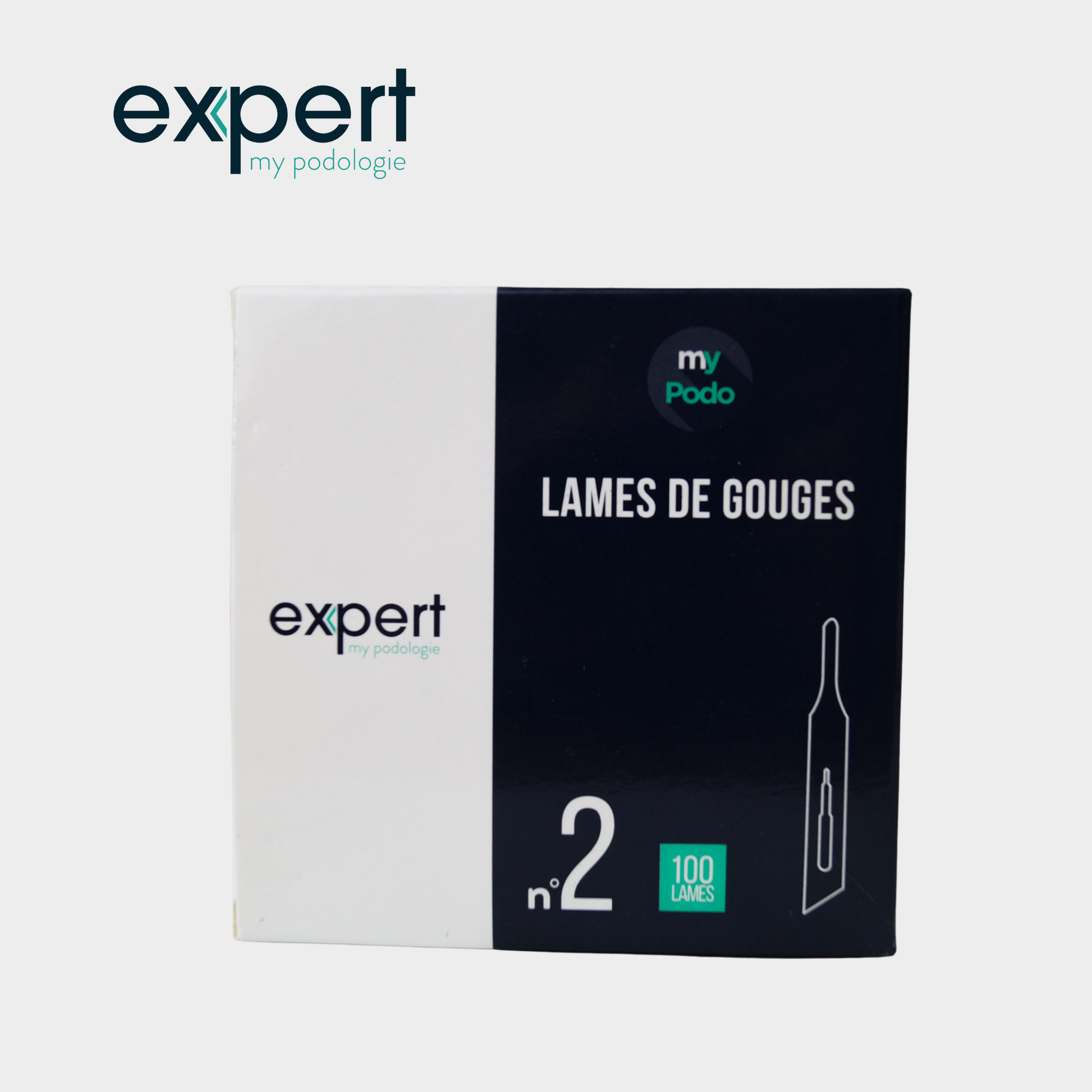 100 Lames de gouges stériles - Expert - My Podologie