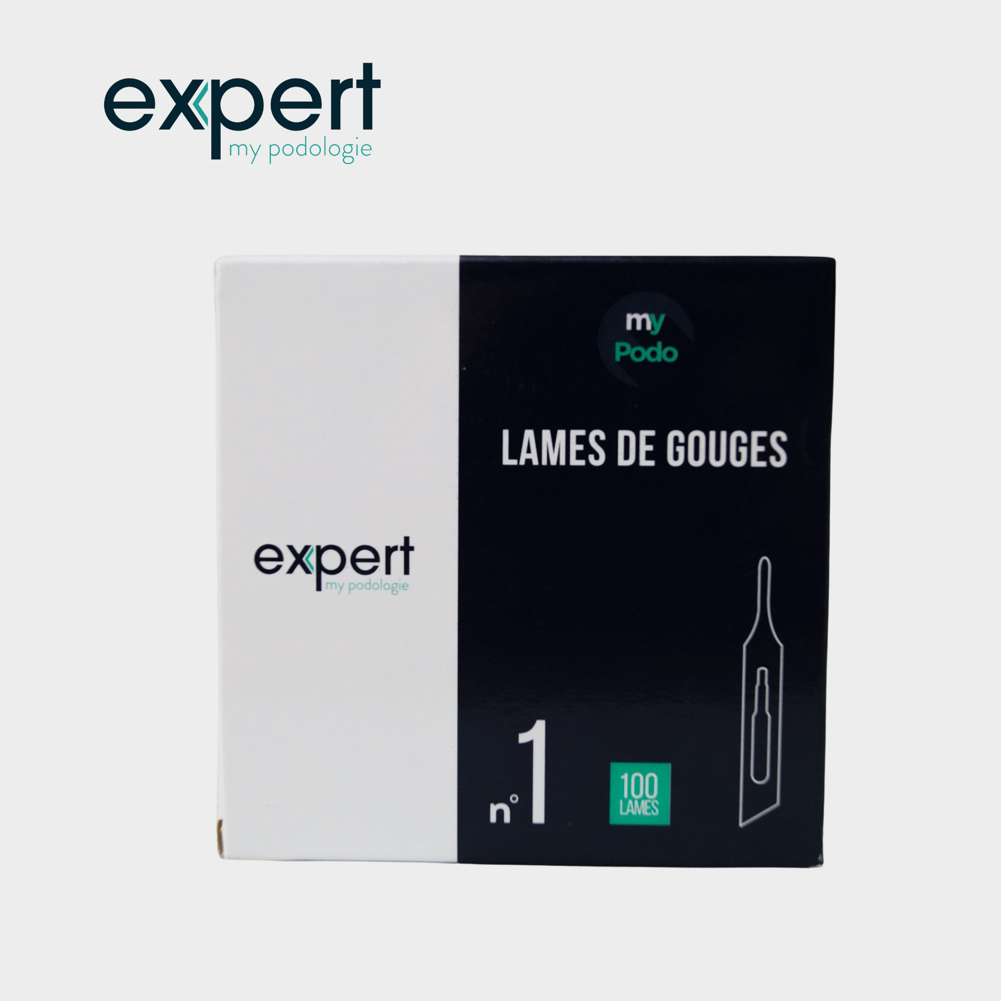 100 Lames de gouges stériles - Expert - My Podologie