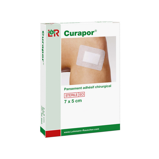 Pansement curapor stérile post opératoire - 4 dimensions - Blanc - Lohman Rauscher