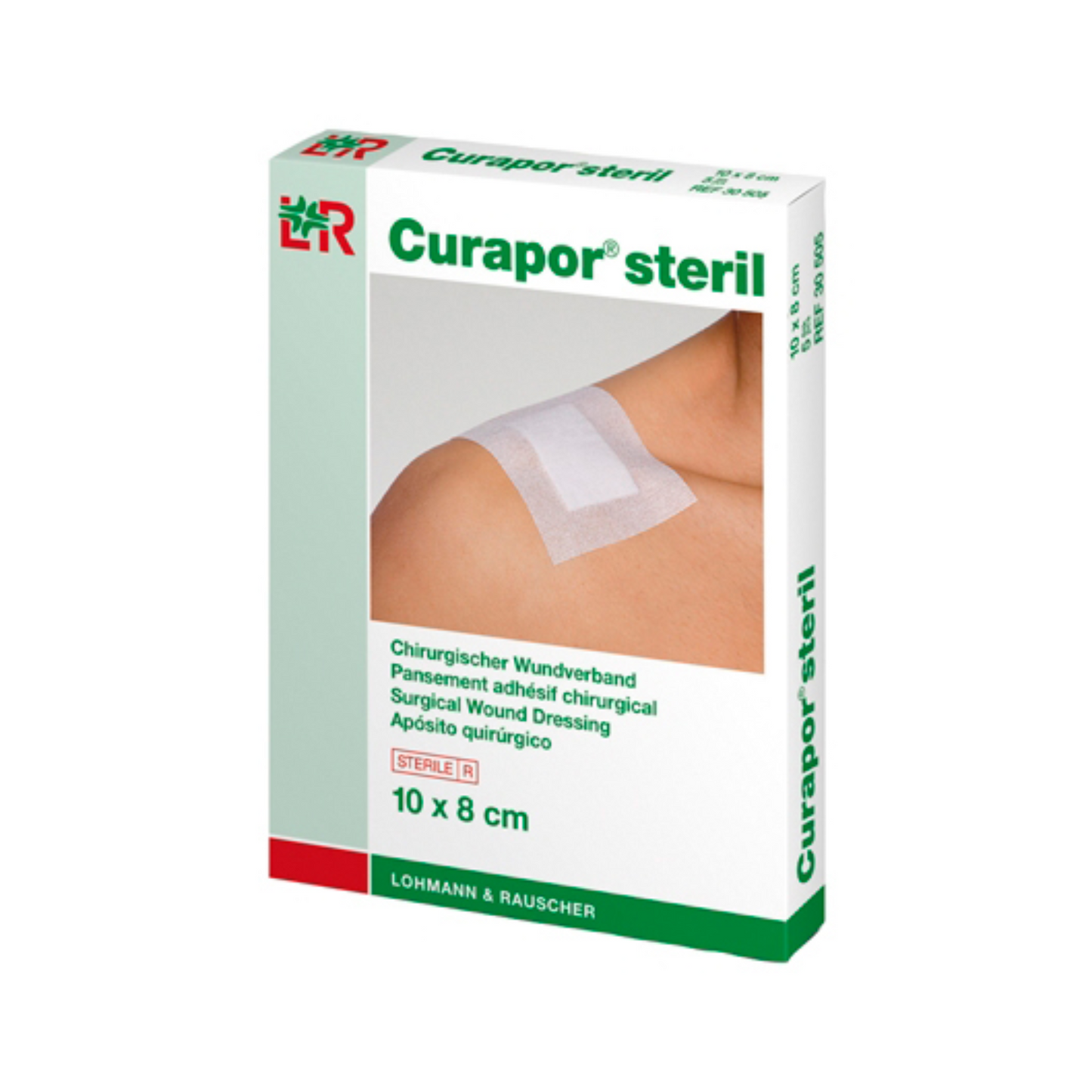 Pansement curapor stérile post opératoire - 4 dimensions - Blanc - Lohman Rauscher