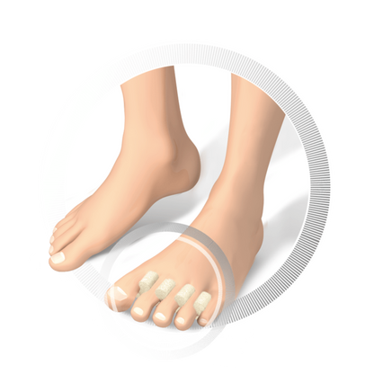 Ecarteur d'orteils en mousse - Une paire - Ruck
