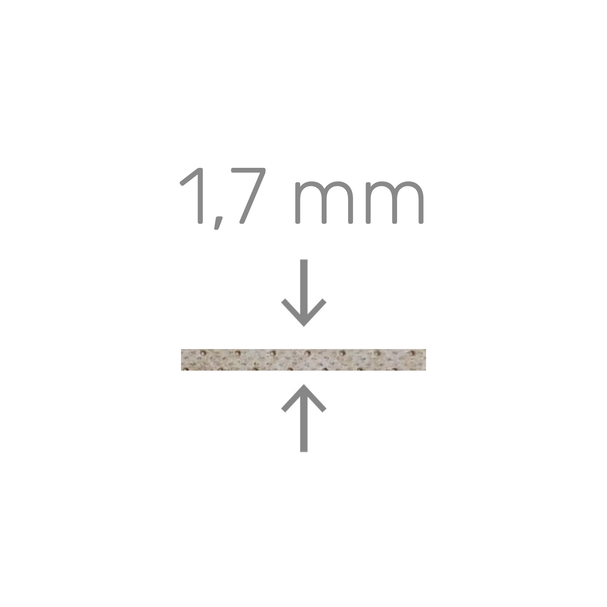 My Resine Perforé - Idéale pour travail avec du Poron - 1,7 mm