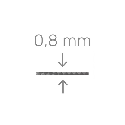 Recouvrement My Graphite - Graphite - 0,8 mm