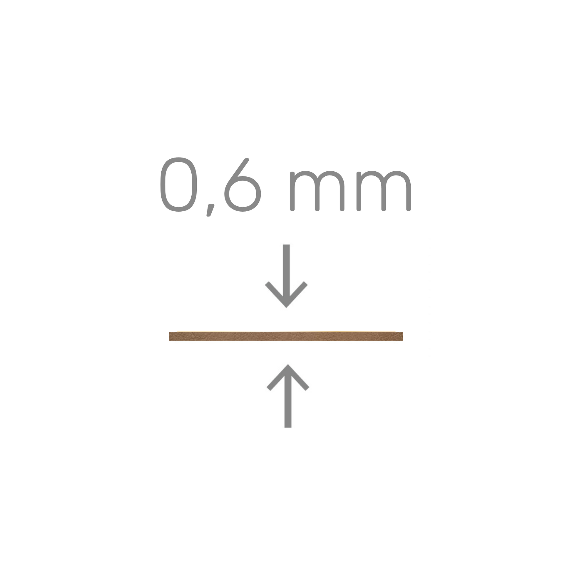Recouvrement My Synthétique - Polyuréthane - 0,6 mm / 1,1 mm