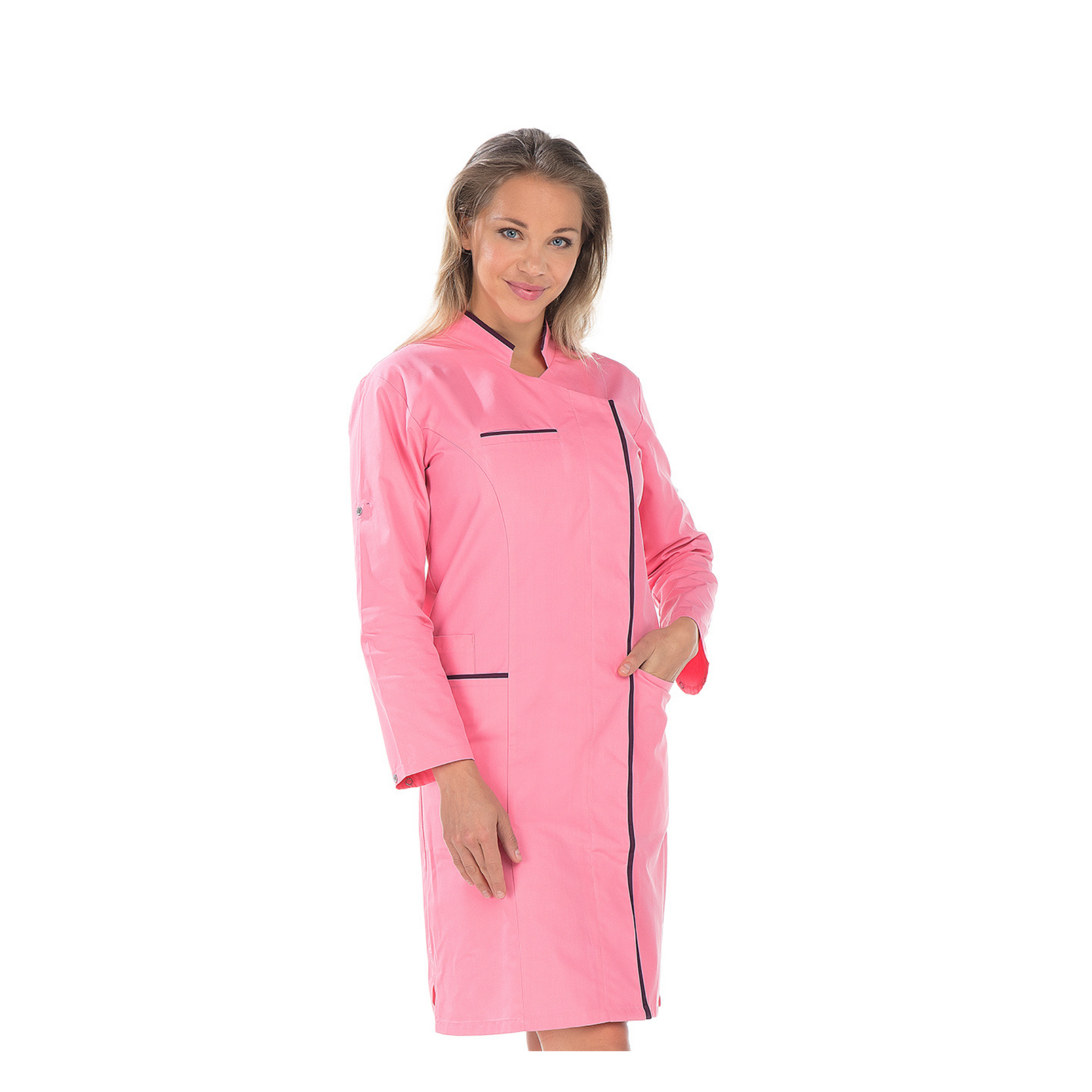 Adeline - Blouse longue - Manches longues transformables - Femme - 100 cm