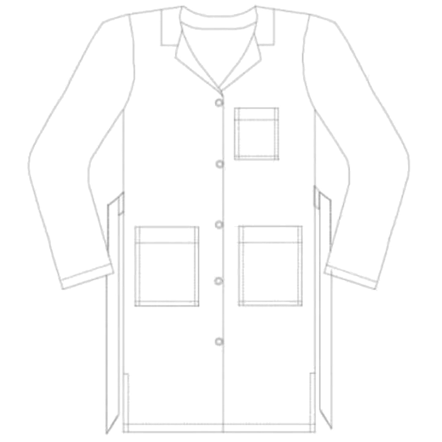 Ariane - Blouse longue - Manches longues - Femme - 105 cm