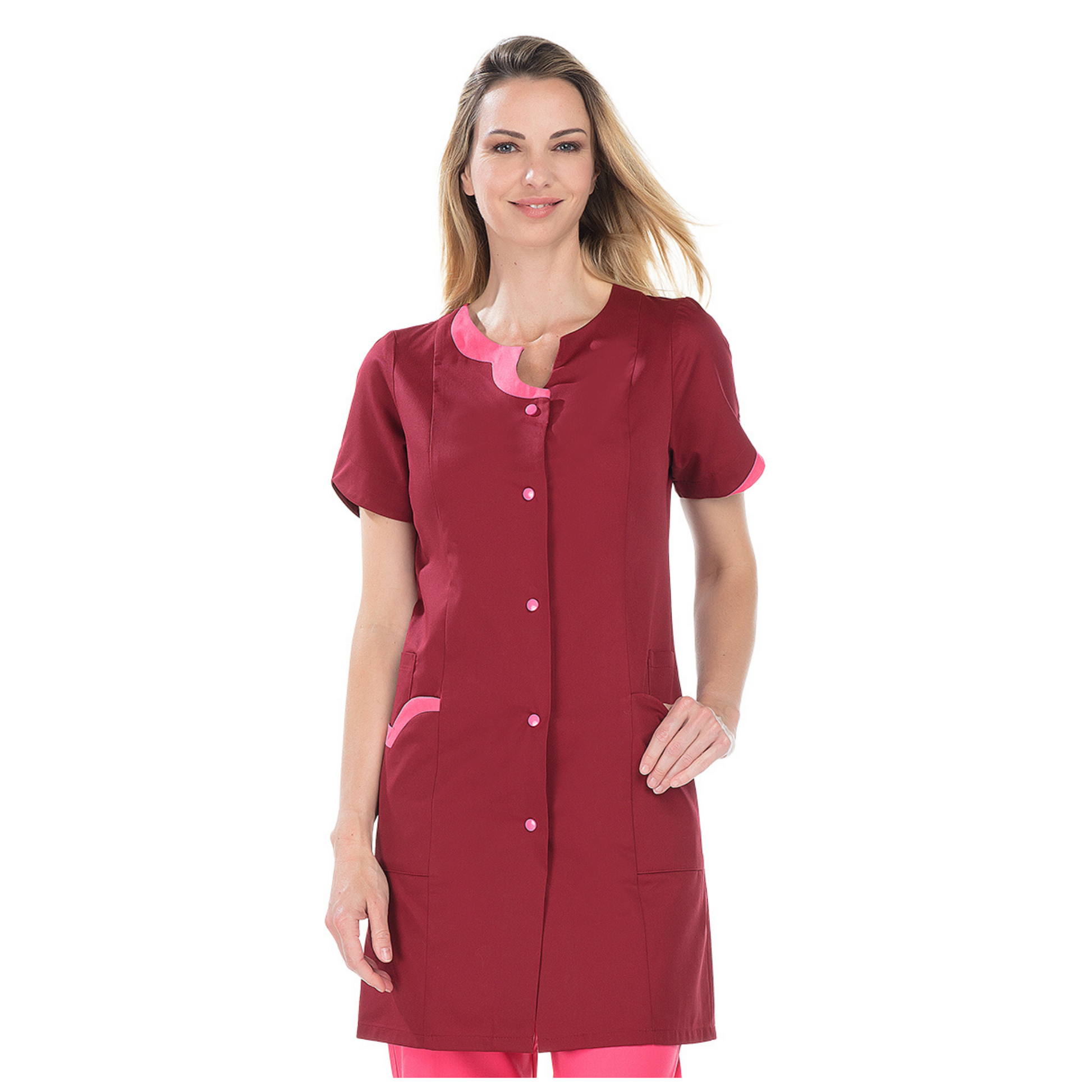 Clara - Blouse 3/4 - Manches courtes - Femme - 85 cm