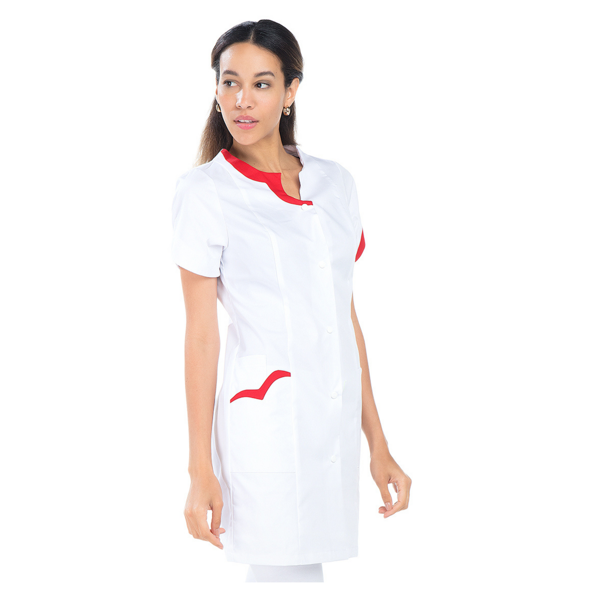Clara - Blouse 3/4 - Manches courtes - Femme - 85 cm