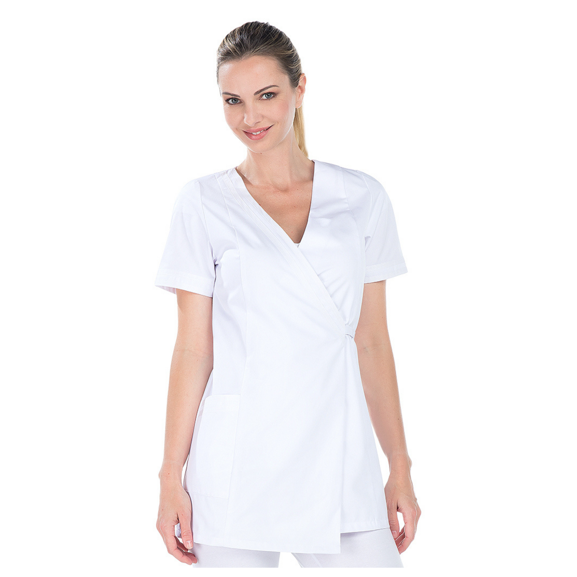 Claudia - Tunique - Manches courtes - Femme - 75 cm