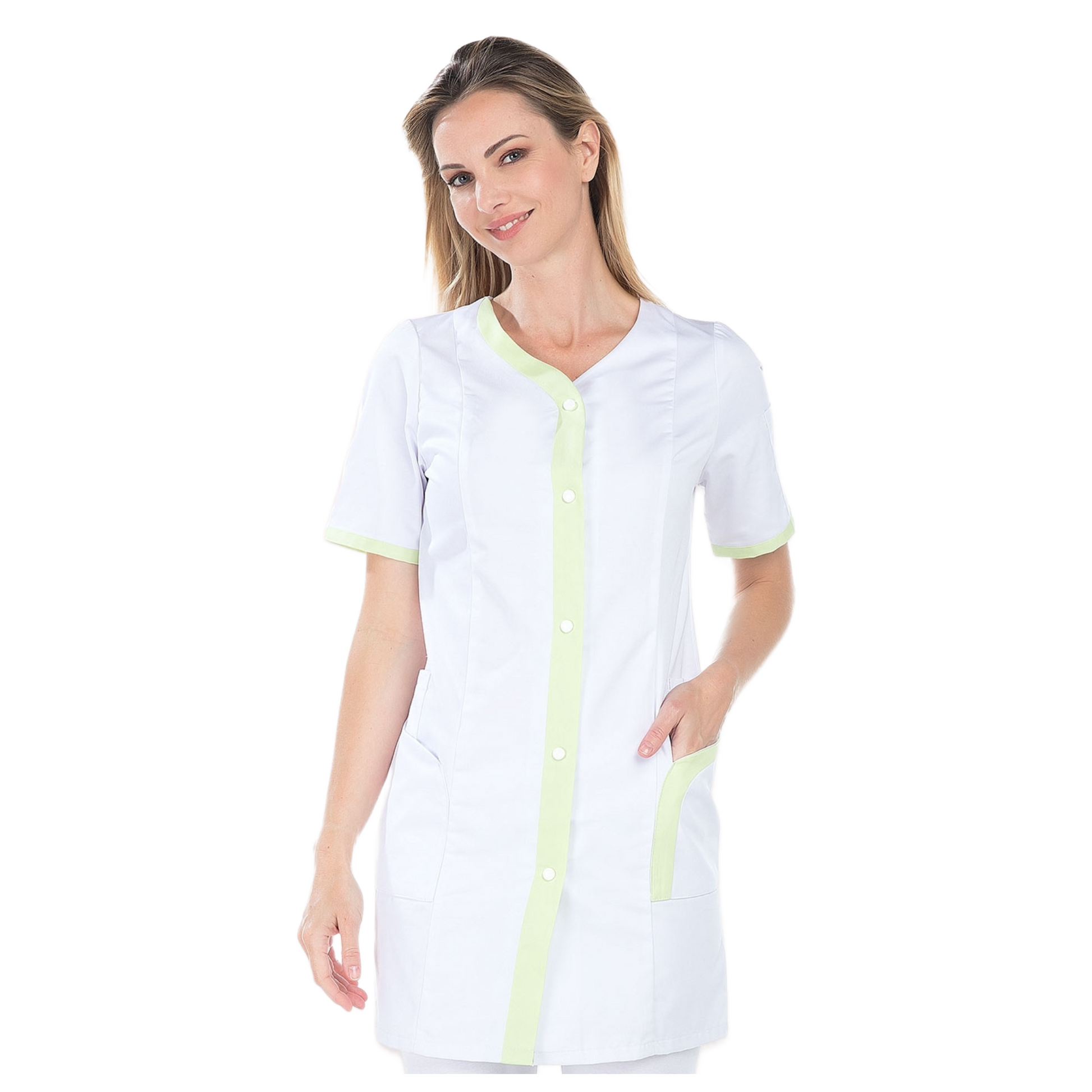 Clémence - Blouse 3/4 - Manches courtes - Femme - 85 cm